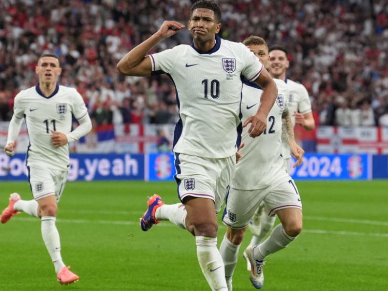 Jude Bellingham header guides England to victory over Serbia in Euro 2024 opener