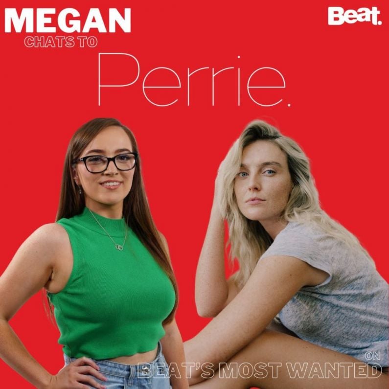 Megan chats to Perrie