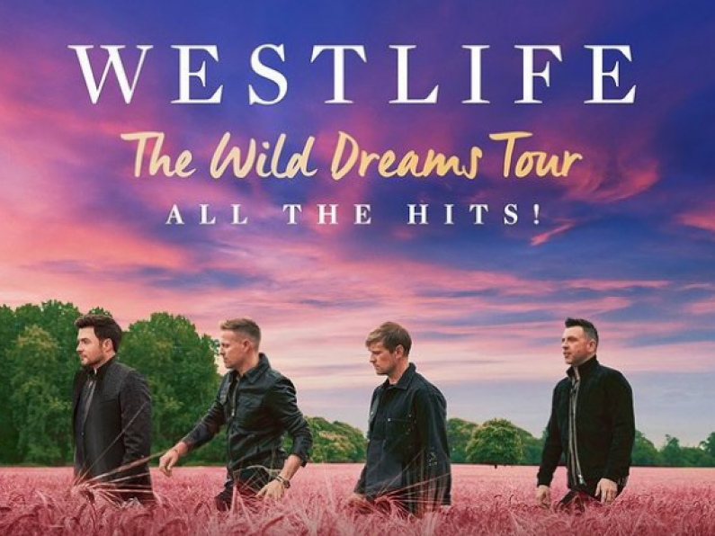 Westlife announce three Irish gigs for next year