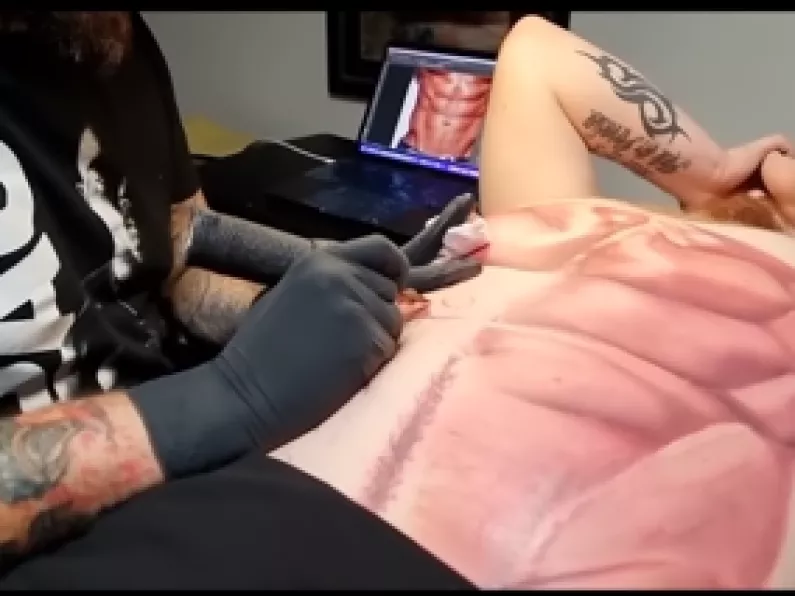 Man gets tattoo of of six-pack on his abs to make sure he's 'summer ready'