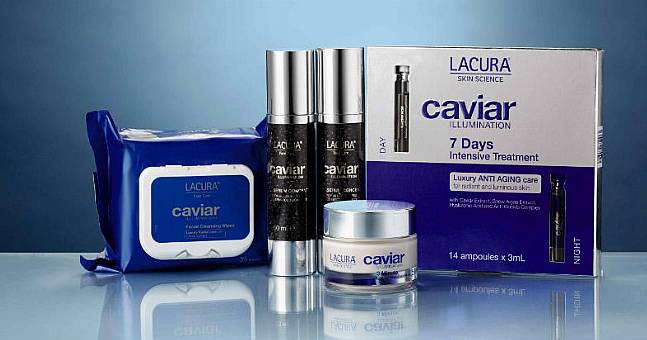 The Lacura Caviar skin care range returns to Aldi & it's gonna be a