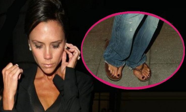 Stop Press! Victoria Beckham spotted in flats!!!