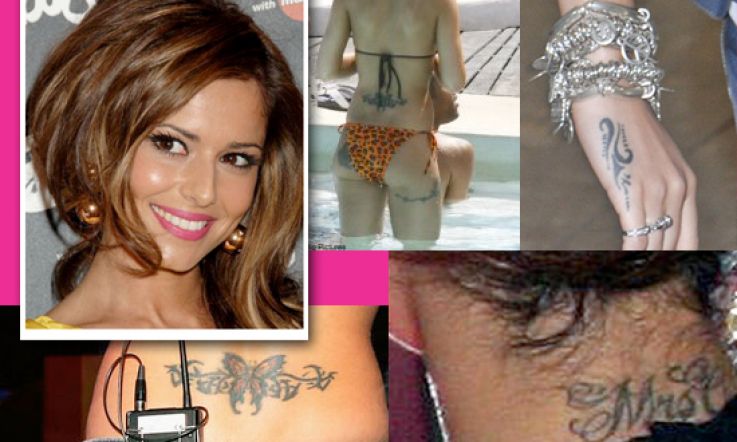 Something kind of oooh - Cheryl Cole Tattoos to go?