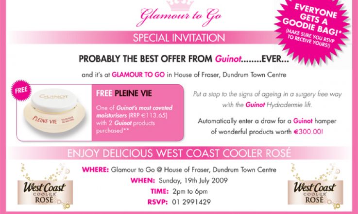 Deadly Guinot Offer at Glamour to Go, House of Fraser, Dundrum