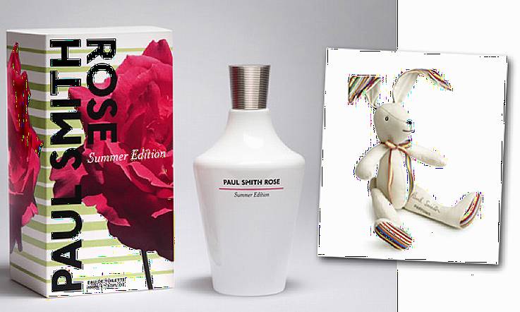 Very Cute Bunny Free with Paul Smith Rose Summer Edition