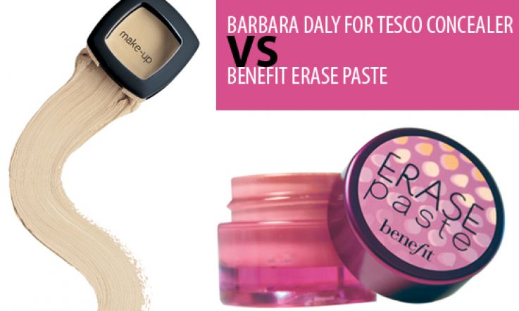 Benefit Erase Paste VS Barbara Daly Concealer