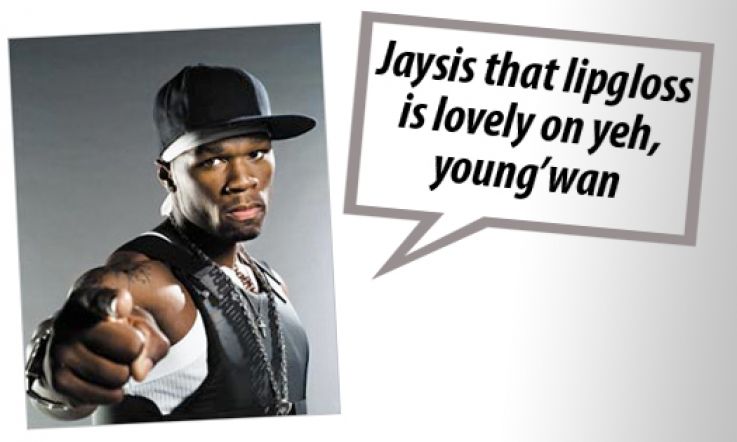 50 Cent to launch cosmetics line.  Stop laughing mo fos