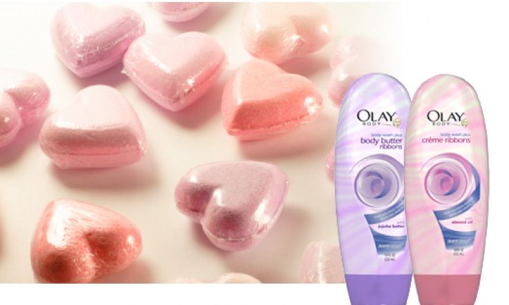 Smooth operator: Olay Body Wash plus body butter ribbons