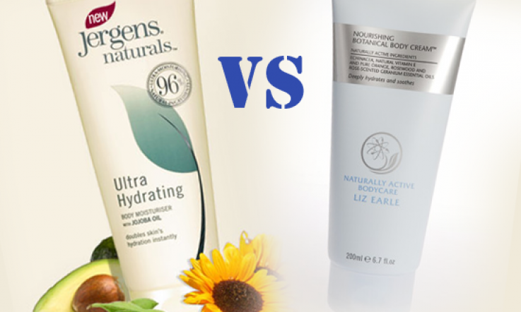 Spend or save? Liz Earle Botanical Body Cream vs Jergens Naturals Ultra Hydrating