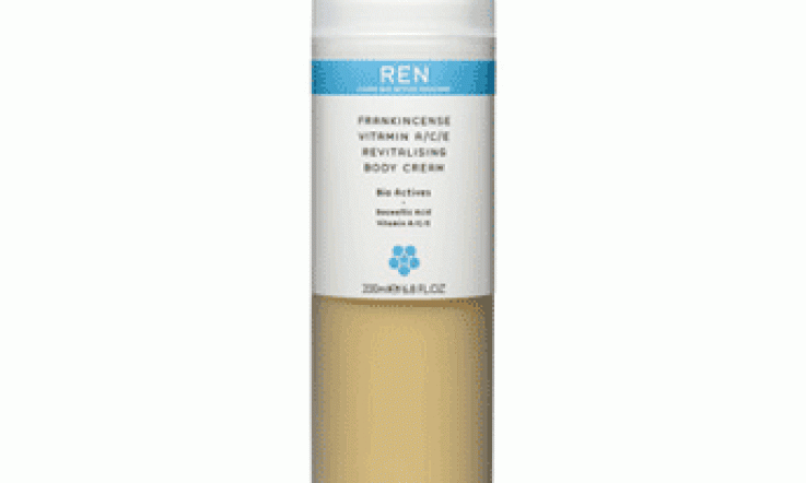 A religious experience: REN Frankincense Vitamin A/C/E Revitalising Body Cream