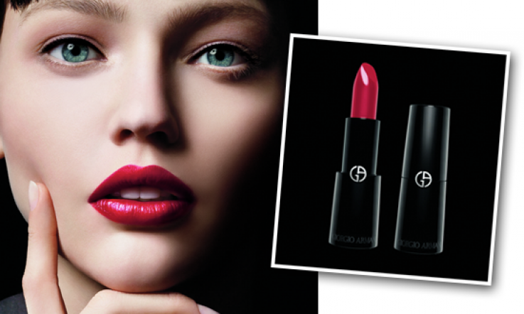 Luxe lips with Rouge d'Armani from Giorgio Armani