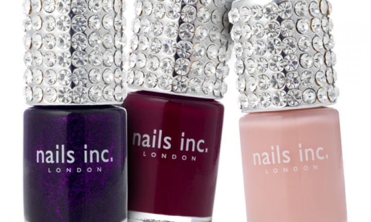 Nails Inc Crystal Capped Polishes: Limited Edition & *Bling*!