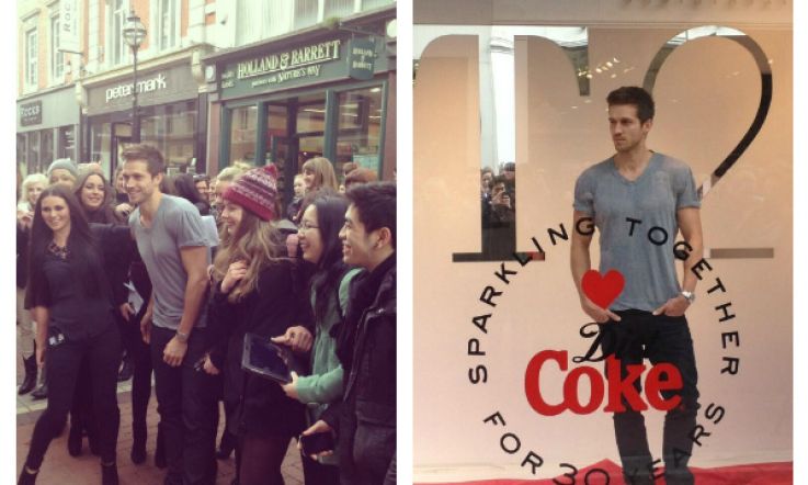 Yesterday on Grafton St: Andrew Cooper gives us all a thrill
