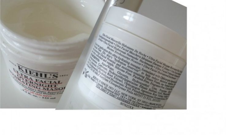 The ultimate dry skin pick me up: three great overnight masks from Nars, Kiehl's, The Body Shop