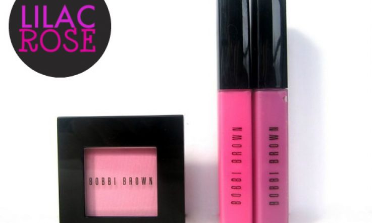 Bobbi Brown Lilac Rose collection, feat. the perfect shade of pink for super pale skin!