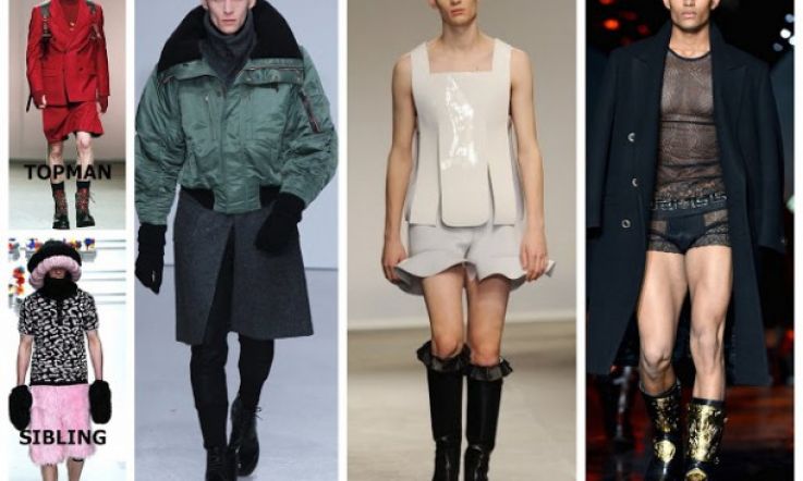 Christ on a ten speed racer. Breaking our asses laughing at Mens Fashion Week