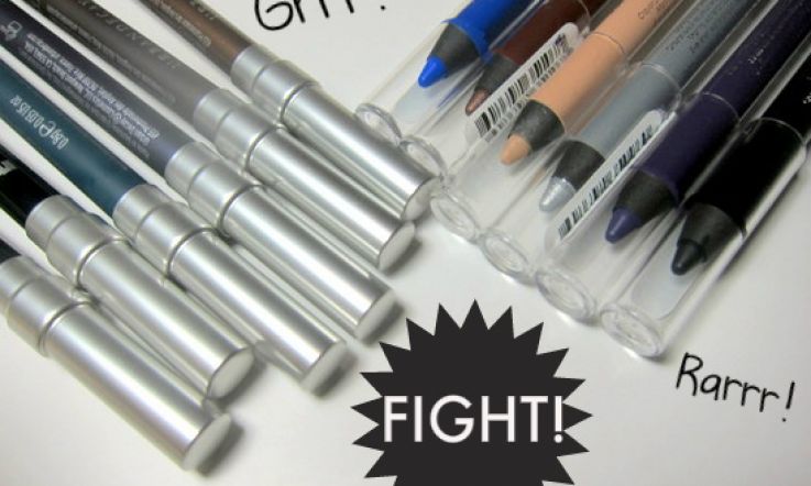 Fight, Fight! Urban Decay 24/7 Glide-On Eye Pencils Vs. Rimmel ScandalEyes Waterproof Kohl Pencils