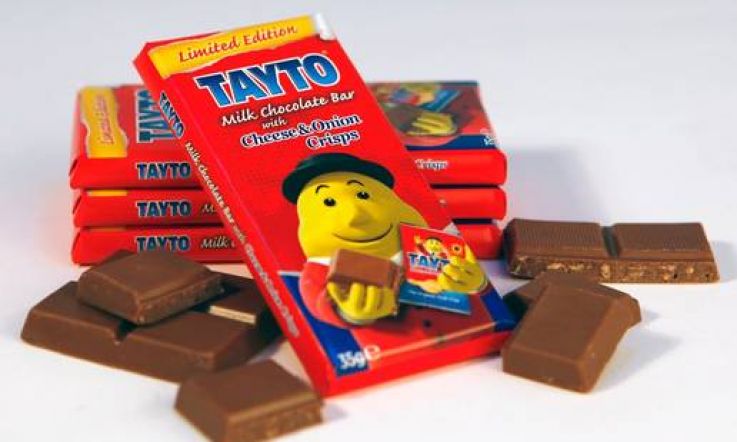 Tayto Cheese & Onion Chocolate Bar Tried and Tested! Nasty or NOM?