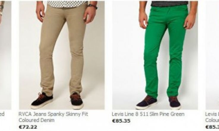 Coloured trousers on men - like it or loathe it?