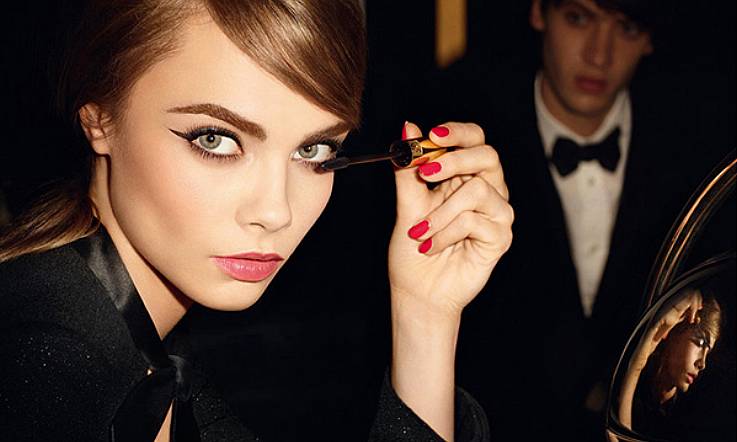 YSL Rose Baby Doll: eyeliner, nail lacquer, lip stain. Couldn't. Love. Anything. More.