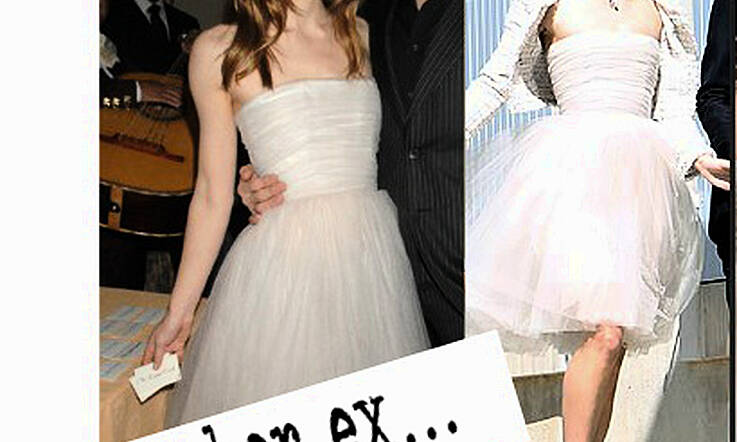 Shocking self by feeling unlikely love for Keira Knightly: ballet slippers, wedding dress, ray bans