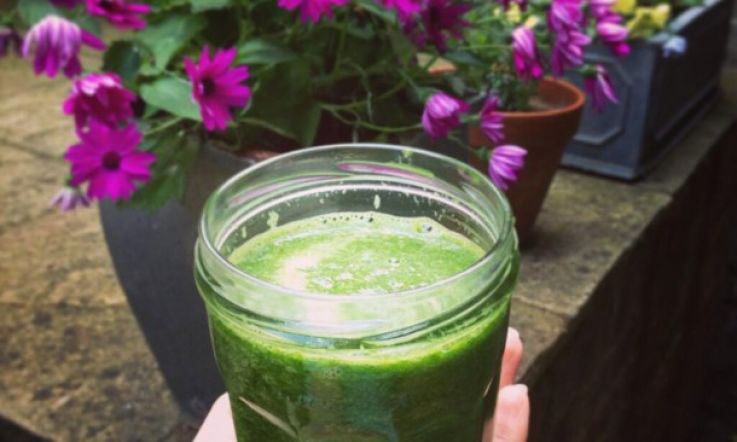 The Glowing Green Smoothie: Like drinking liquified cut grass