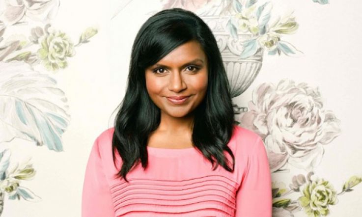 "All my eye makeup experiments become a smoky eye": Mindy Kaling rocks the Mindy Project