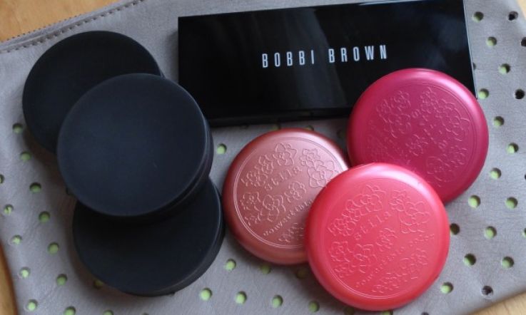 Inside my makeup bag: Blushes from Giorgio Armani, Stila and Bobbi Brown