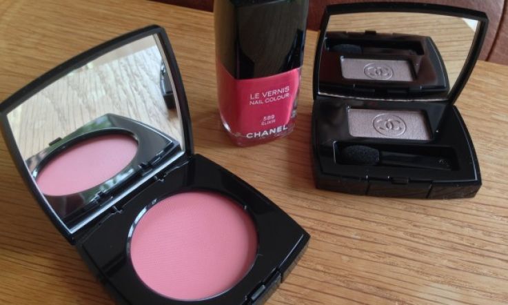 Chanel AW13: Le Blush Creme de Chanel In Inspiration, Ombre Essentielle Soft Touch Eyeshadow In Gri-Gri, Le Vernis Nail Colour In Elixer: Review, Swatches