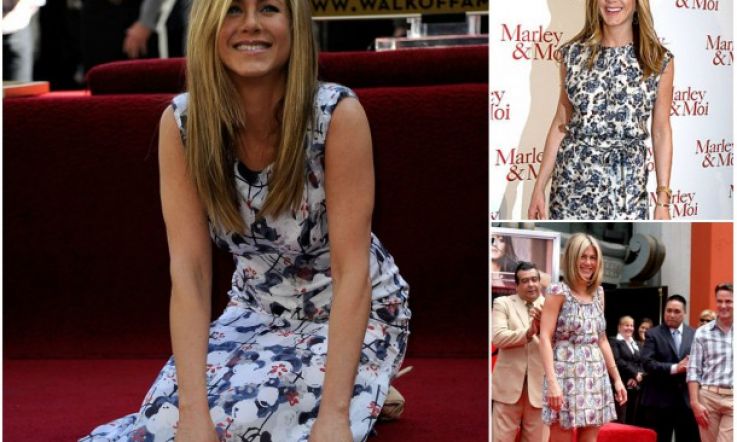 POLL: Campaign For Jennifer Aniston To  Wear More Floral, Ditch The Black Uniform