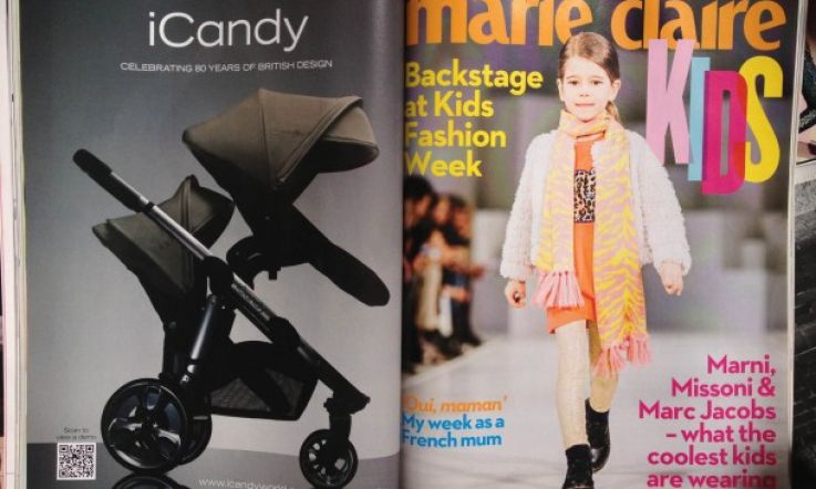 Kiddie advertising taking over my glossy lady mags: What the actual eff?