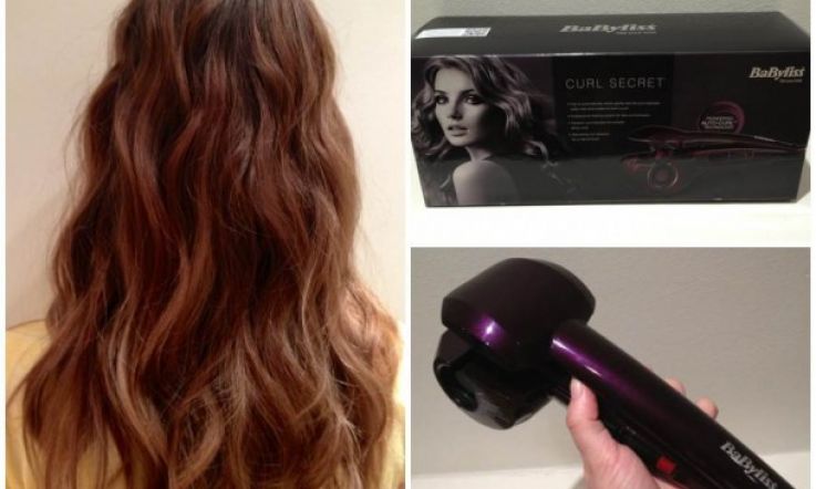Babyliss Curl Secret Review And Pics: Makes Curling Poker Straight Hair Super Easy