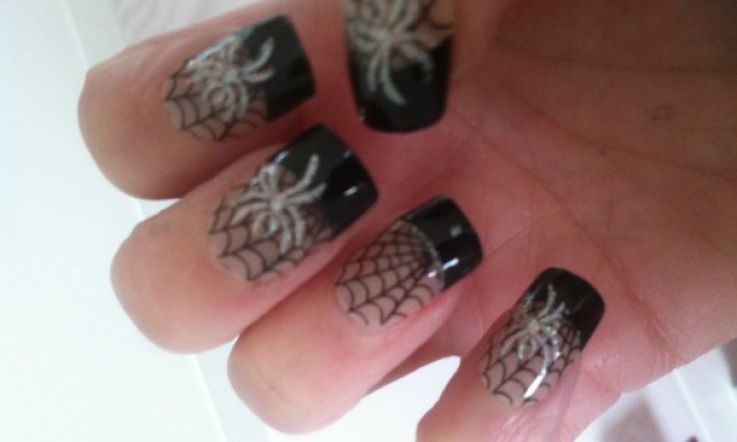Easy Halloween Nail Art with Broadway Impress Stick On Nails