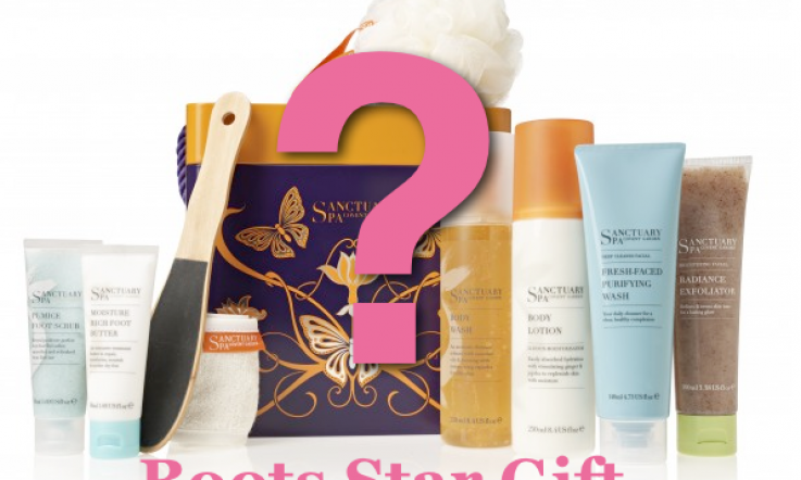 Boots Star Gift will be revealed at ONE MINUTE PAST MIDNIGHT Tonight!