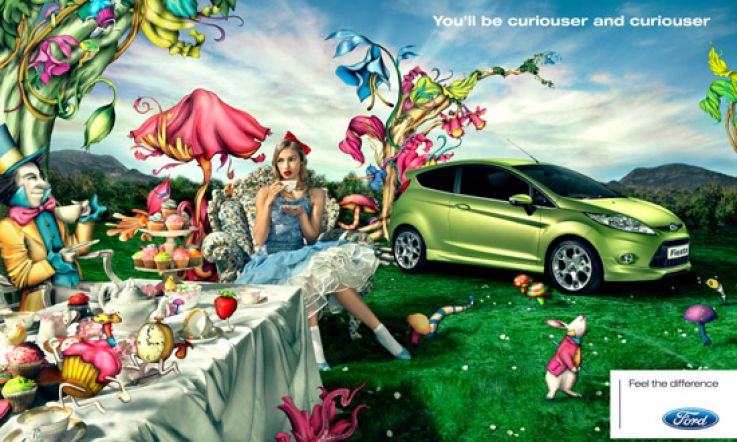 Win! Ford Fiesta does Alice in Wonderland - win BT vouchers to celebrate!