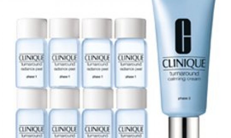 Clinique Turnaround Radiance Peel Once a week brightening: Sonic boom boy