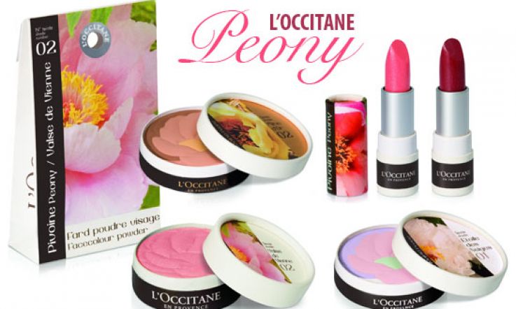 Sneaky Peek: L'Occitane Launch Peony Makeup Collection