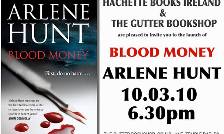 Win! Signed copies of Blood Money by Arlene Hunt