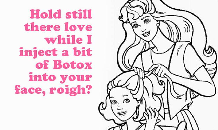 WTF: Barbie Mom Home Injects Daughter with Botox