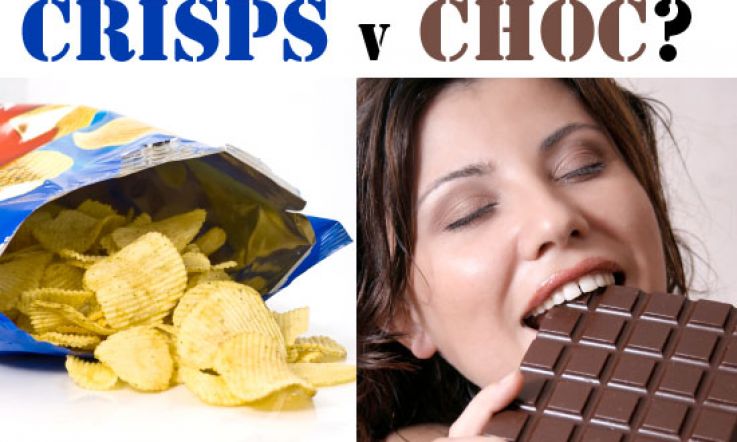 Crisps or chocolate? Or both? Together.