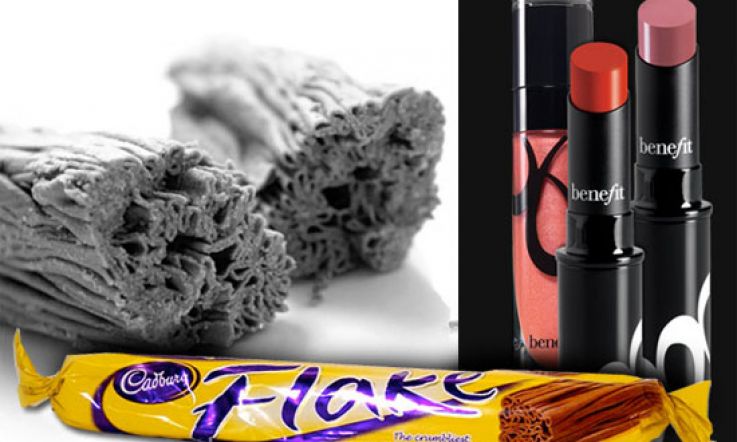 Cadburys Flake and Benefit Lipstick: a match made in heaven?