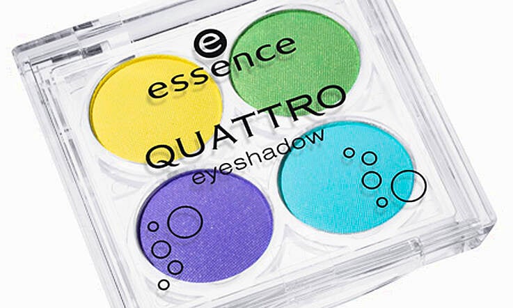 Bright Lights: Essence Quattro Eyeshadow to the Rescue