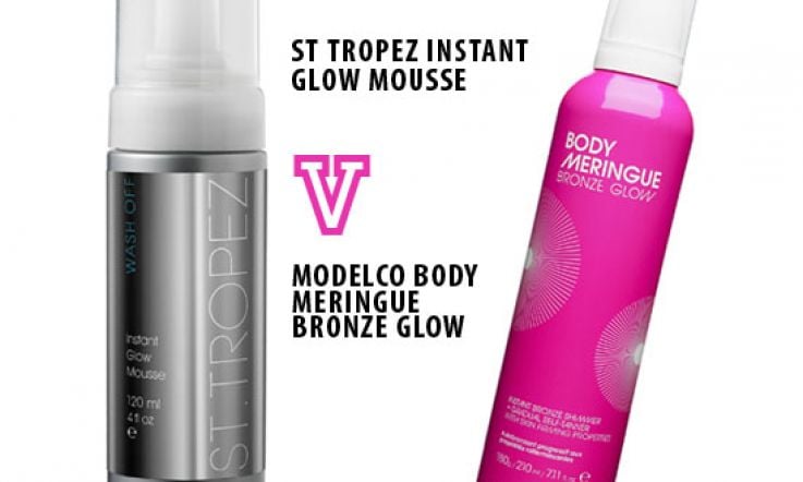 Battle of The Instant Bronzing Body Mousses: St. Tropez V ModelCo