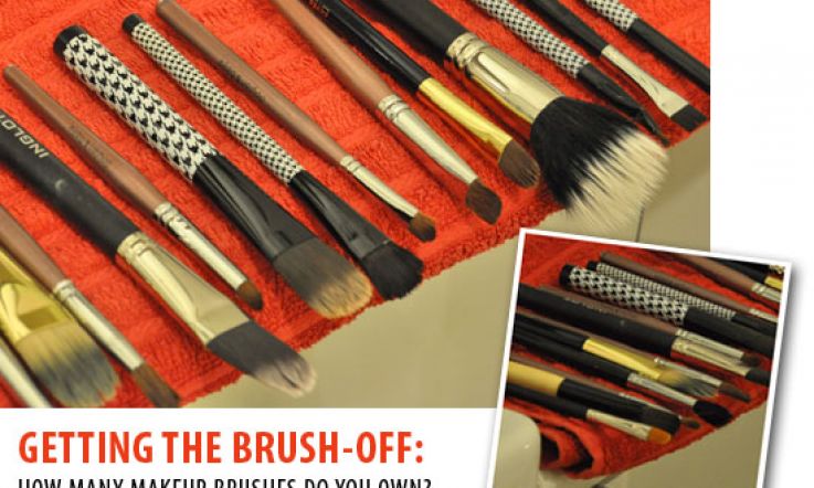 Burning Beaut.ie Questions: How Many Makeup Brushes do You Own?
