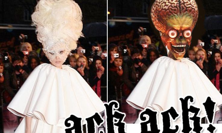 Mars Attacks! Lady GaGa by the Looks of Things