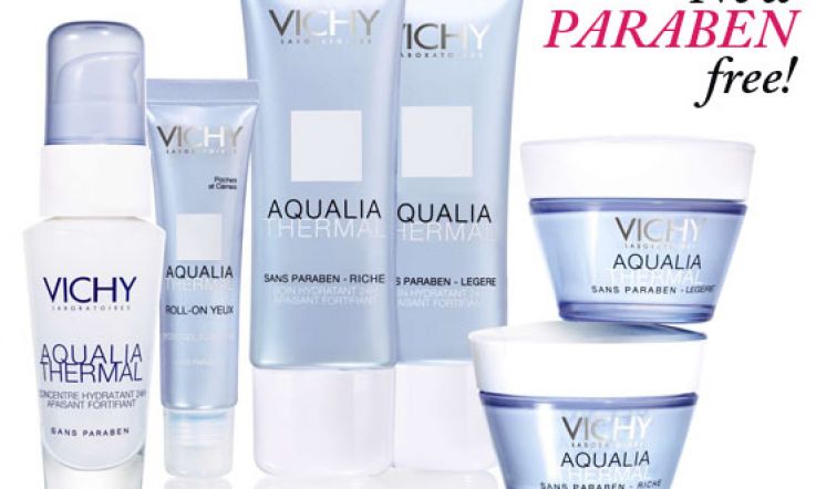 Vichy Aqualia Now Paraben-Free!
