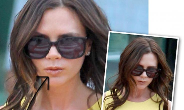 Victoria Beckham Gets New Hair Extensions. Me no likey