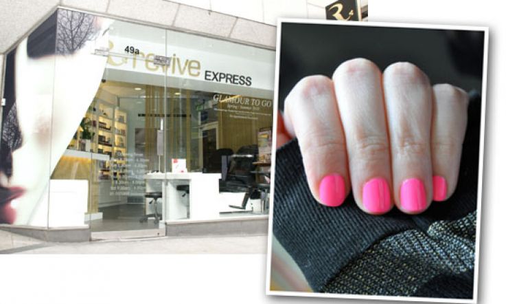 Top Treats: Manis and Lashes at Revive Express