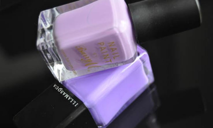 Ape The Lilac Nails Trend: Barry M Berry Ice Cream
