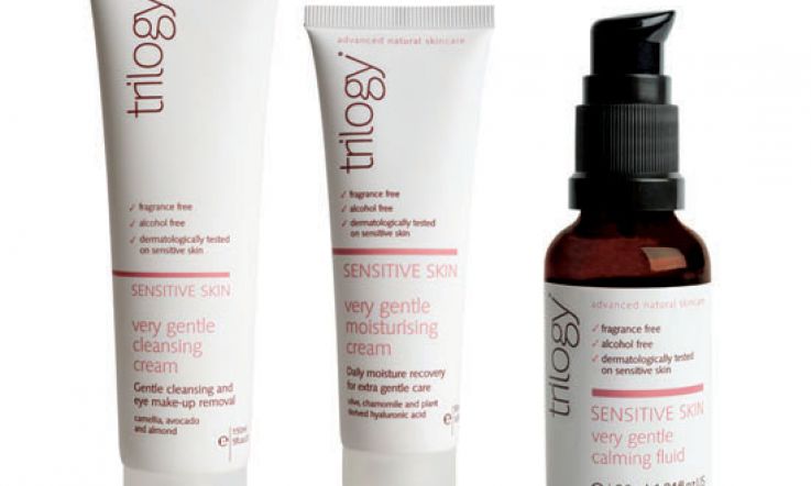 New on Counter: Trilogy Sensitive Skin